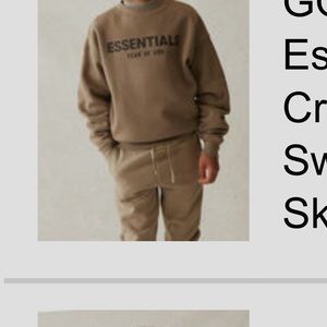 Essentials Fear of God Crewneck Sweater